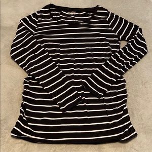 Striped Maternity Top